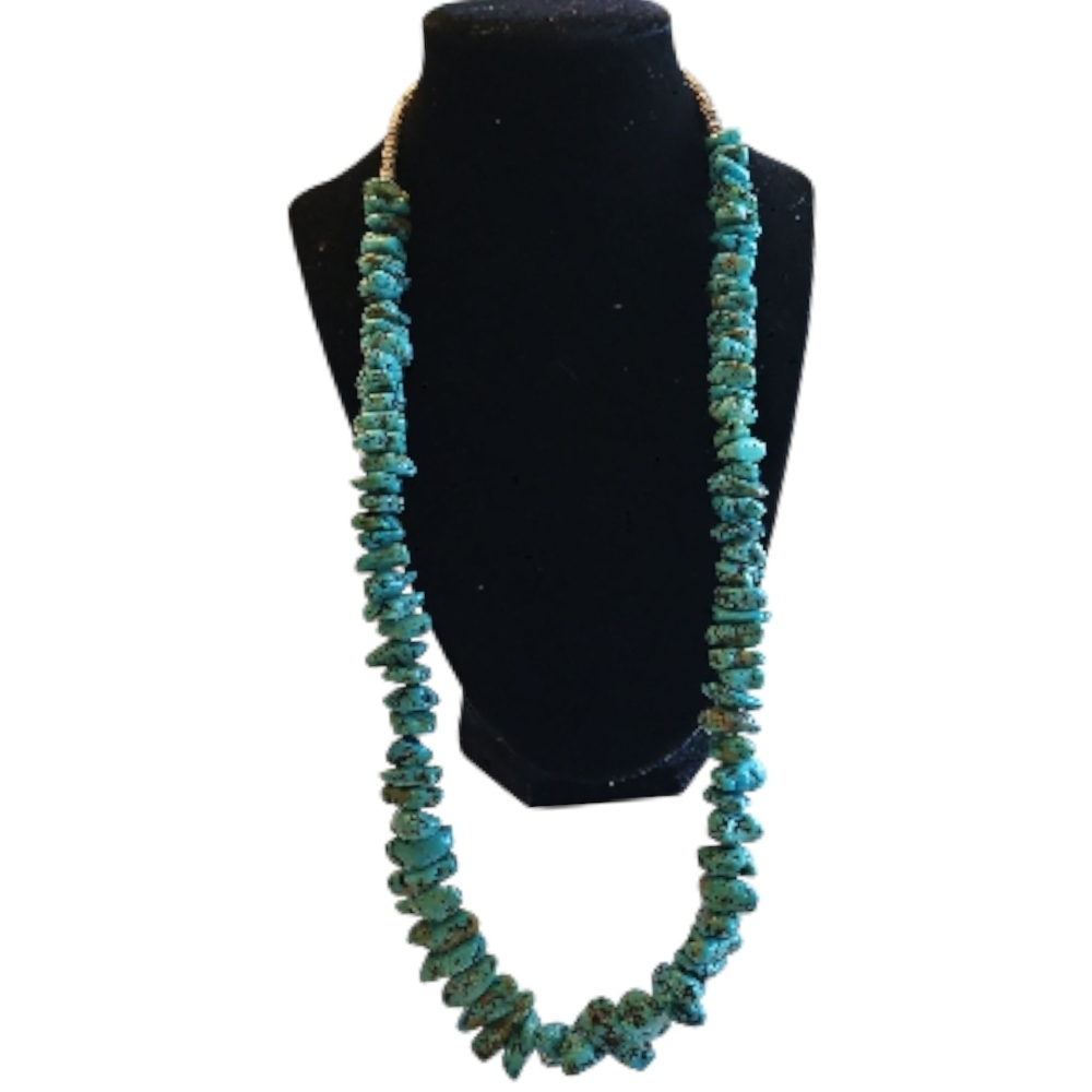 Turquoise Beaded Necklace